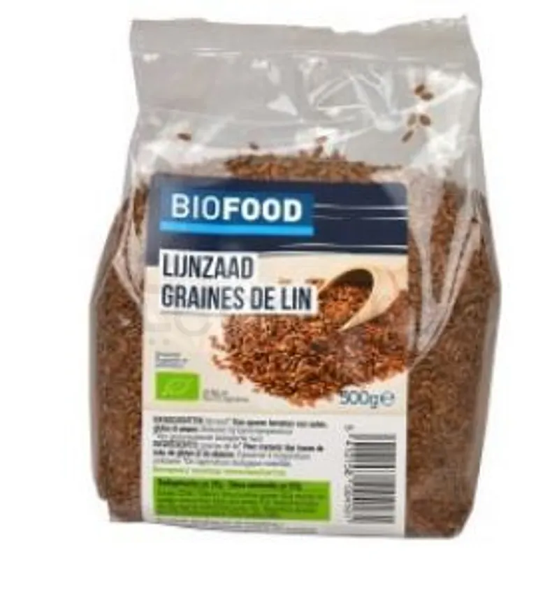 DAMHERT BIOFOOD GRAINES DE LIN 500G