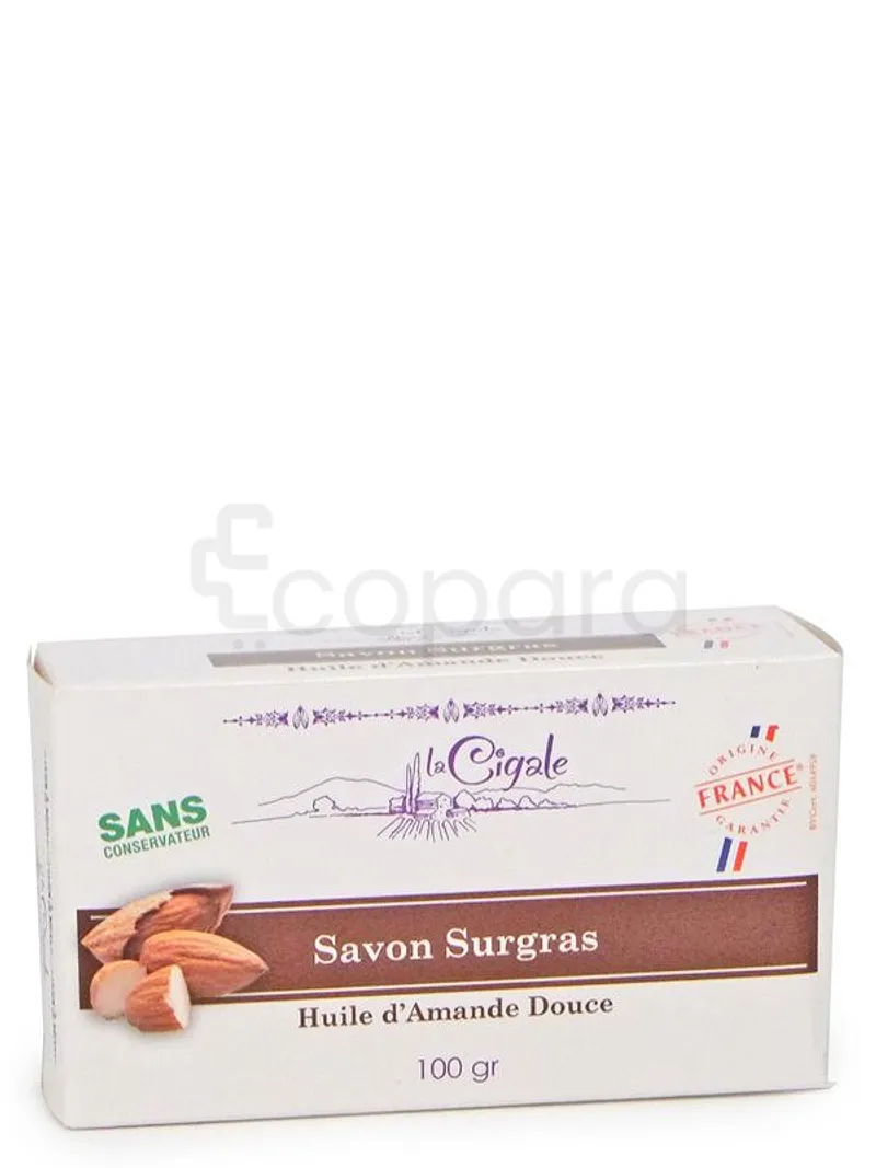 LA CIGALE SAVON SURGRAS A L'HUILE D'AMANDE DOUCE 100G