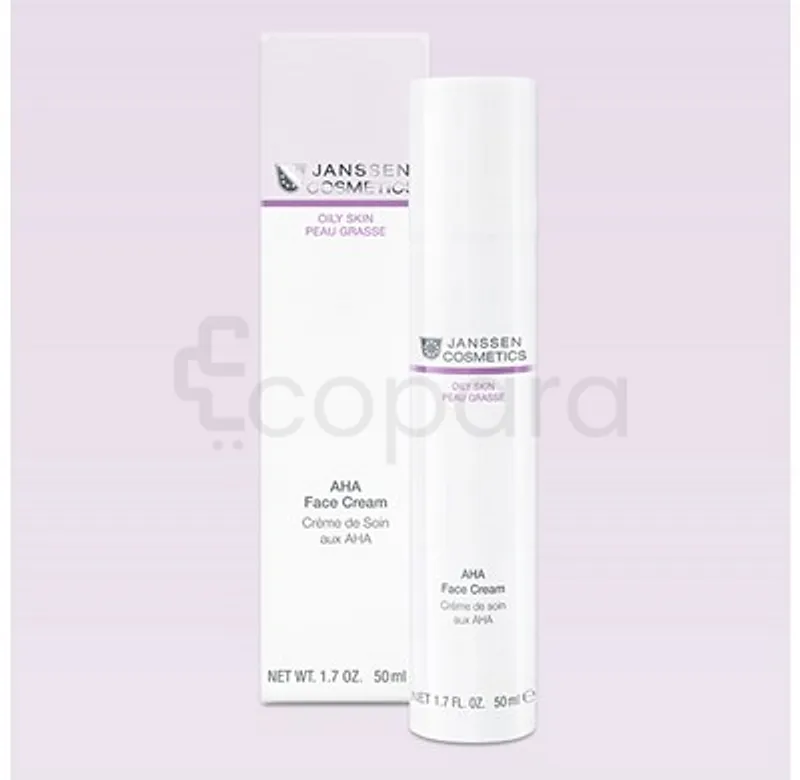 JANSSEN COSMETICS CREME DE SOIN AUX AHA 50ML