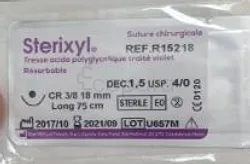 STERIXYL 4/0 CR3/8 18MM REFERENCE R15218