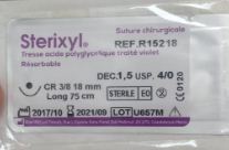 STERIXYL 4/0 CR3/8 18MM REFERENCE R15218