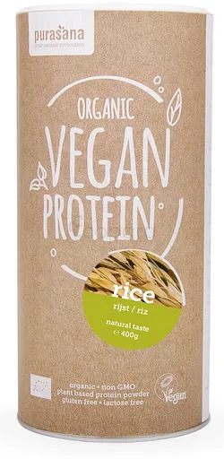 PURASANA VEGAN PROTEIN RIZ NATURE BIO 400G