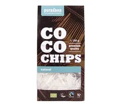 PURASANA COCO CHIPS NATURAL 100G