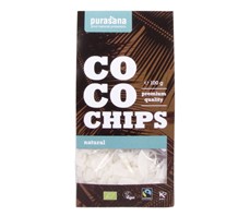 PURASANA COCO CHIPS NATURAL 100G
