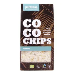 PURASANA COCO CHIPS TOASTED 100G