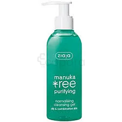 ZIAJA MANUKA TREE GEL NETTOYANT PURIFIANT PEAUX GRASSES A MIXTES 200ML