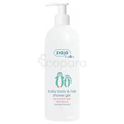 ZIAJA BABY GEL DE DOUCHE 2 EN 1 POUR BEBE +6MOIS 400ML