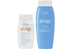 ZIAJA SUN PACK LOTION SOLAIRE POUR ENFANTS SPF50+ 200ML + GEL APRES SOLAIRE 125ML