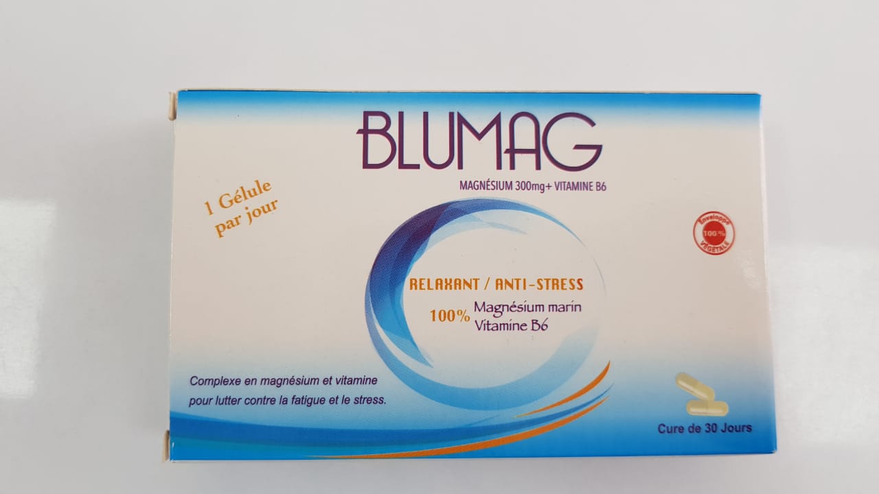 BLUMAG 300MG BOITE DE 30 GELULES