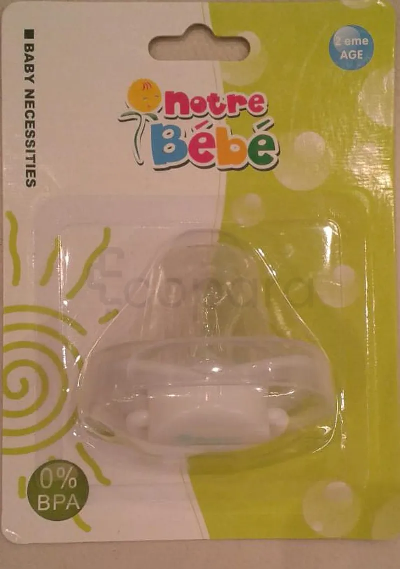 NOTRE BEBE SUCETTE ANATOMIQUE 2EME AGE REFERENCE NB022