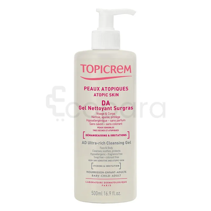 TOPICREM DA GEL NETTOYANT SURGRAS 500ML