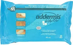 ADDERMIS BIACTIV GANTS DE TOILETTE IMPREGNES BOITE DE 40
