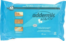 ADDERMIS BIACTIV GANTS DE TOILETTE IMPREGNES BOITE DE 40