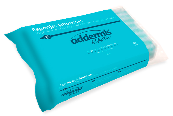 ADDERMIS BIACTIV EPONGES SAVONNEUSES BOITE DE 20