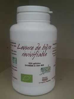 GPH LEVURE DE BIERE REVIVIFIABLE 320MG BOITE DE 200 GELULES
