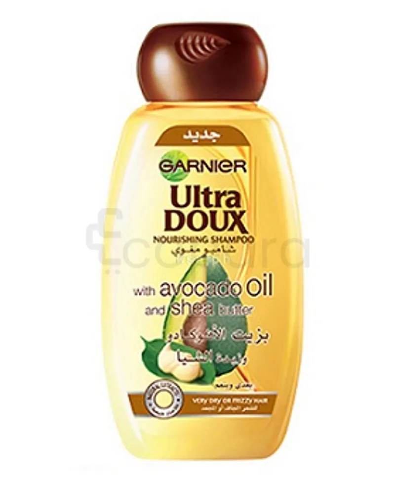 GARNIER ULTRA DOUX SHAMPOOING A L'HUILE D'AVOCAT ET BEURRE DE KARITE 400ML
