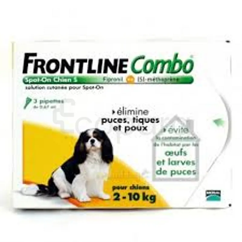 FRONTLINE COMBO CHIEN 2-10KG BOITE DE 4 PIPETTES
