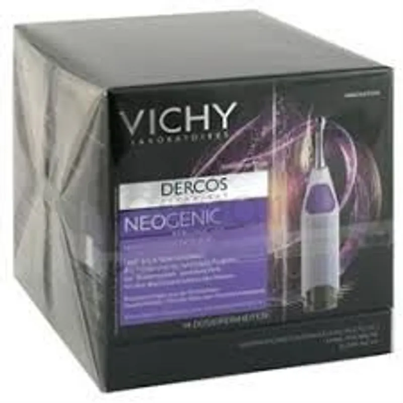 VICHY DERCOS NEOGENIC TRAITEMENT DE RENAISSANCE CAPILLAIRE BOITE DE 14 AMPOULES MONODOSES 6ML