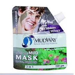 MUDWAY MASQUE 3EN1 GERANIUM FOR MEN 200G