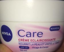 NIVEA CARE CREME ECLAIRSISSANTE SPF15 50ML