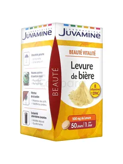 JUVATONUS BEAUTE VITALITE LEVURE DE BIERE BOITE DE 50 COMPRIMES