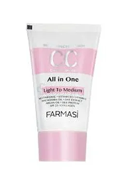 FARMASI CC CREME ALL IN ONE LIGHT TO MEDIUM 50ML