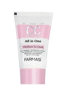 FARMASI CC CREME ALL IN ONE MEDIUM TO DARK 50ML