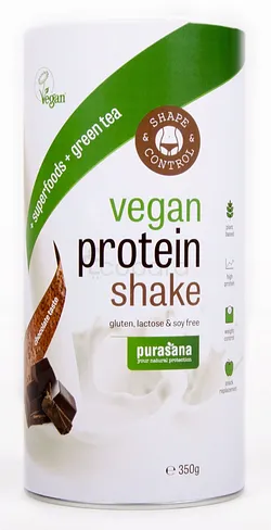 PURASANA VEGAN PROTEIN SHAKE CHOCOLAT 350G