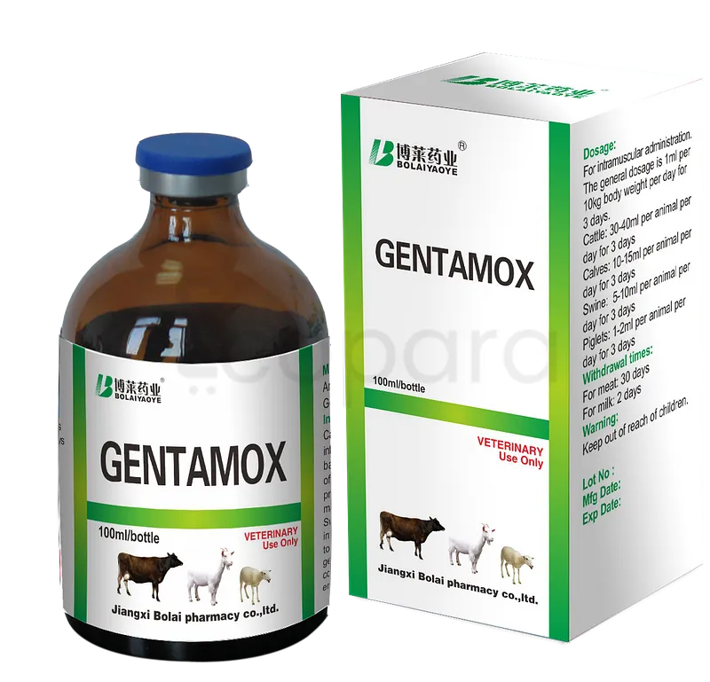 GENTAMOX 100ML SOLUTION INJECTABLE