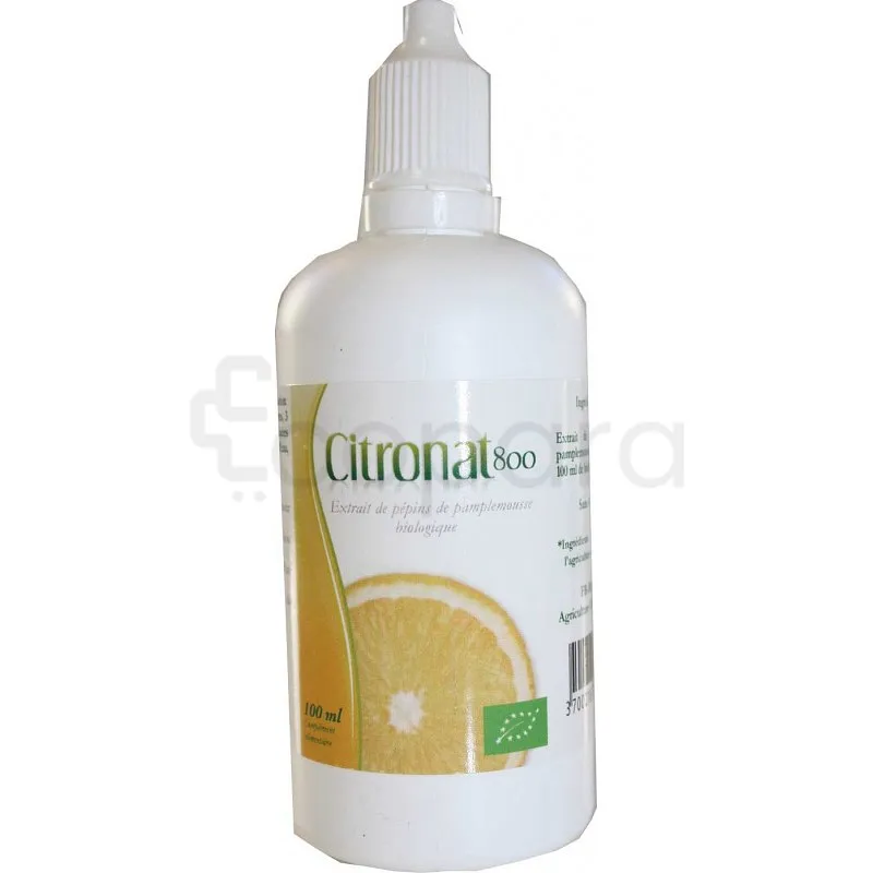 GPH CITRONAT 800 EXTRAIT DE PEPINS DE PAMPLEMOUSSE BIOLOGIE 100ML