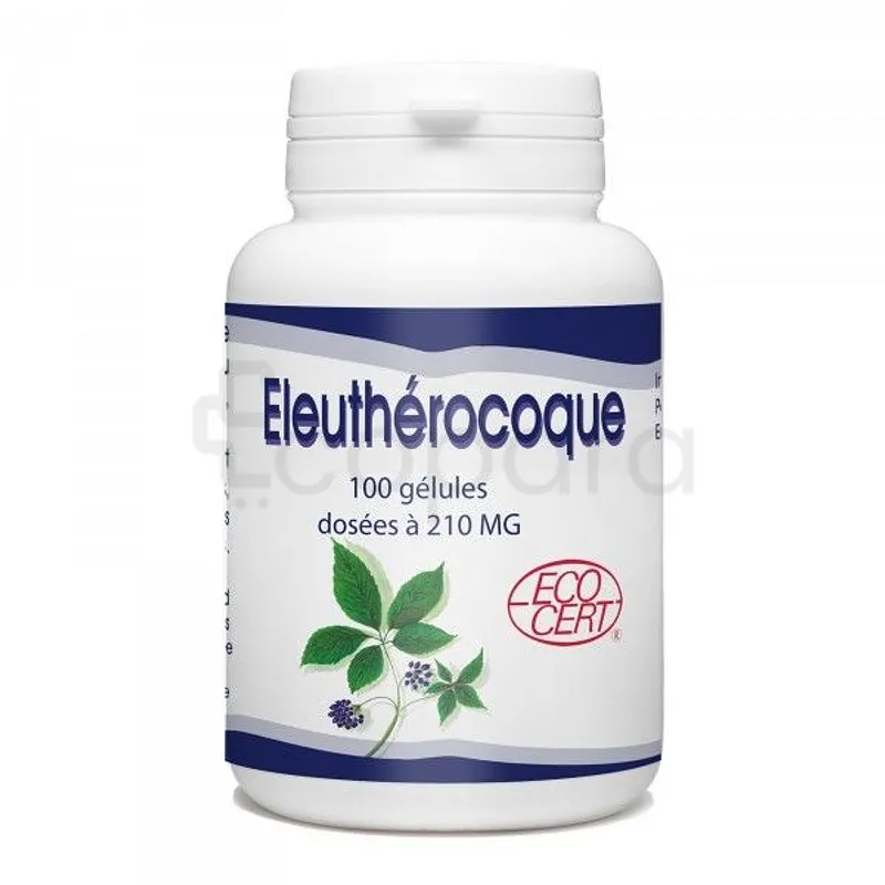 GPH ELEUTHEROCOQUE BIO 250MG BOITE DE 100 GELULES