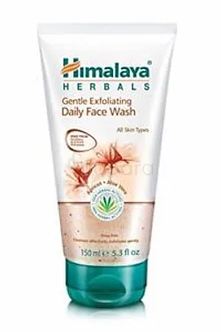HIMALAYA HERBALS GENTLE EXFOLIATING DAILY FACE WASH ALOE VERA 150ML