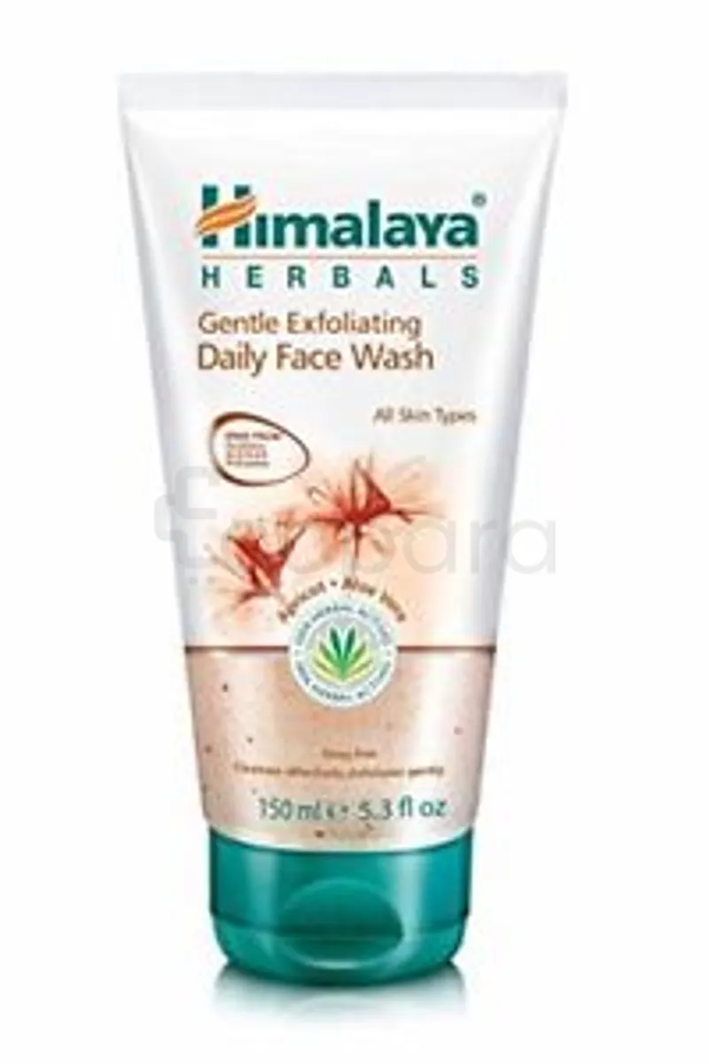 HIMALAYA HERBALS GENTLE EXFOLIATING DAILY FACE WASH ALOE VERA 150ML