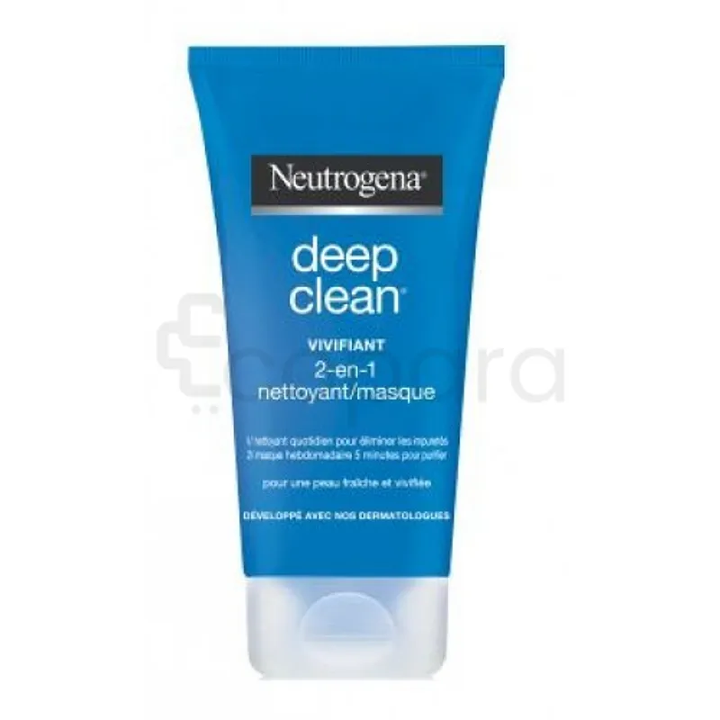 NEUTROGENA DEEP CLEAN 2 EN 1 NETTOYANT MASQUE 150ML