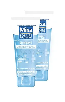 MIXA GEL APAISANT APRES SOLEIL PEAU SENSIBLE 200ML