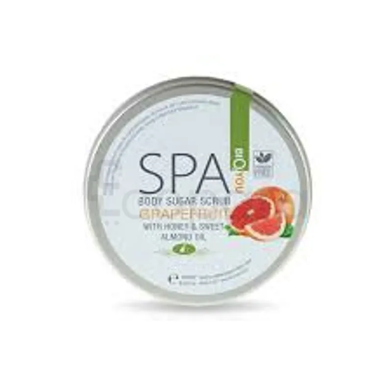 BIO2YOU SPA BODY SUGAR SCRUB GOMMAGE AU SUCRE AVEC MIEL ET HUILE D'AMANDE DOUCE PAMPLEMOUSSE 200ML