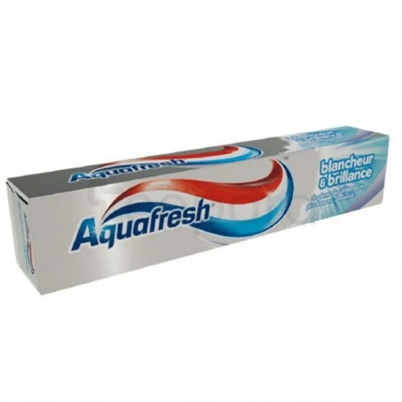 AQUAFRESH DENTIFRICE BLANCHEUR ET BRILLANCE 75ML