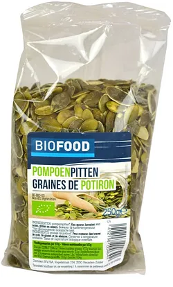 DAMHERT BIOFOOD GRAINES DE POTIRON 250G