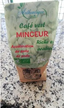 AUTHENTIQUE CAFE VERT MINCEUR 250G