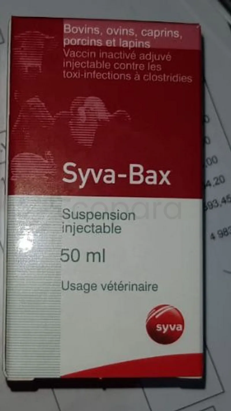 SYVA-BAX SUSPENSION INJECTABLE 50ML