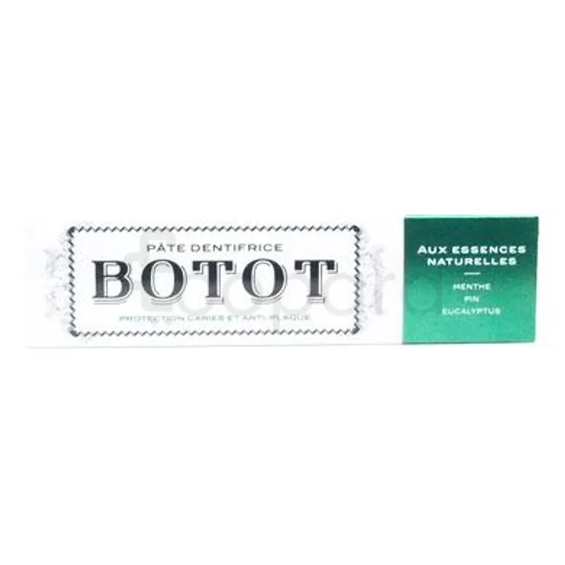 BOTOT DENTIFRICE VERT MENTHE PIN EUCALYPTUS 75ML