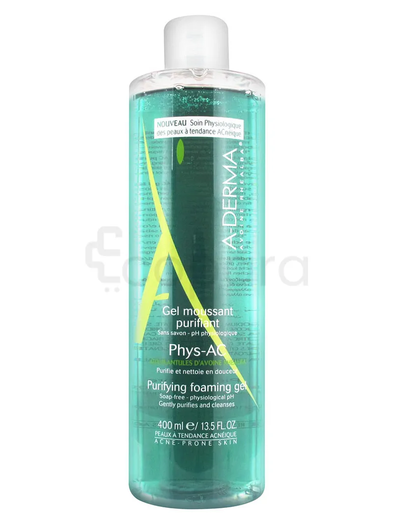 ADERMA PHYS-AC GEL MOUSSANT PURIFIANT 400ML