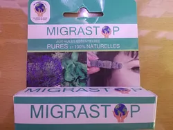 MIGRASTOP AUX HUILES ESSENTIELLES PURE ET 100% NATURELLES GRAND MODELE