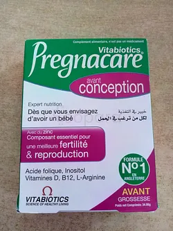 PREGNACARE AVANT CONCEPTION BOITE DE 30 COMPRIMES