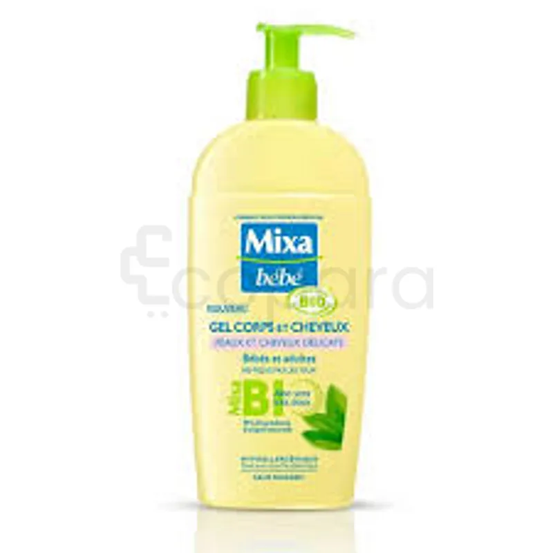 MIXA GEL CORPS ET CHEVEUX BIO 250ML