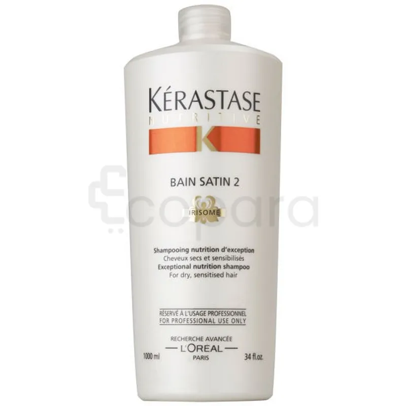 KÉRASTASE NUTRITIVE BAIN SATIN 2 SHAMPOOING 1000ML