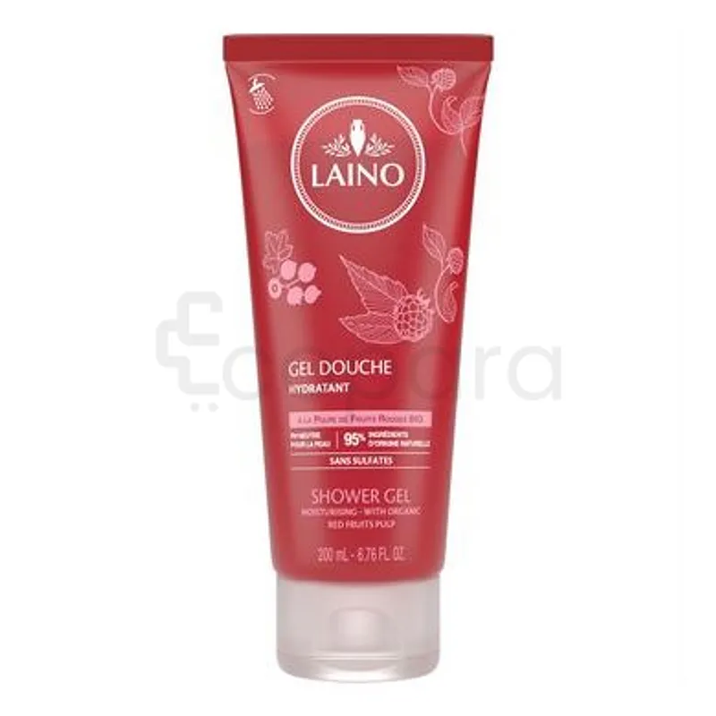 LAINO GEL DOUCHE A LA PULPE DE FRUITS ROUGES 200ML