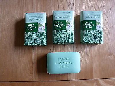 AGUA LAVANDA PUIG SAVON 125G BOITE DE 3