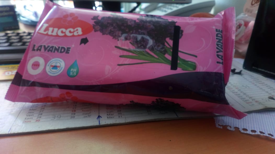 LUCCA LINGETTES LAVANDE PH5.5