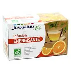 JUVATONUS BIO INFUSION ENERGISANTE BOITE DE 20 SACHETS